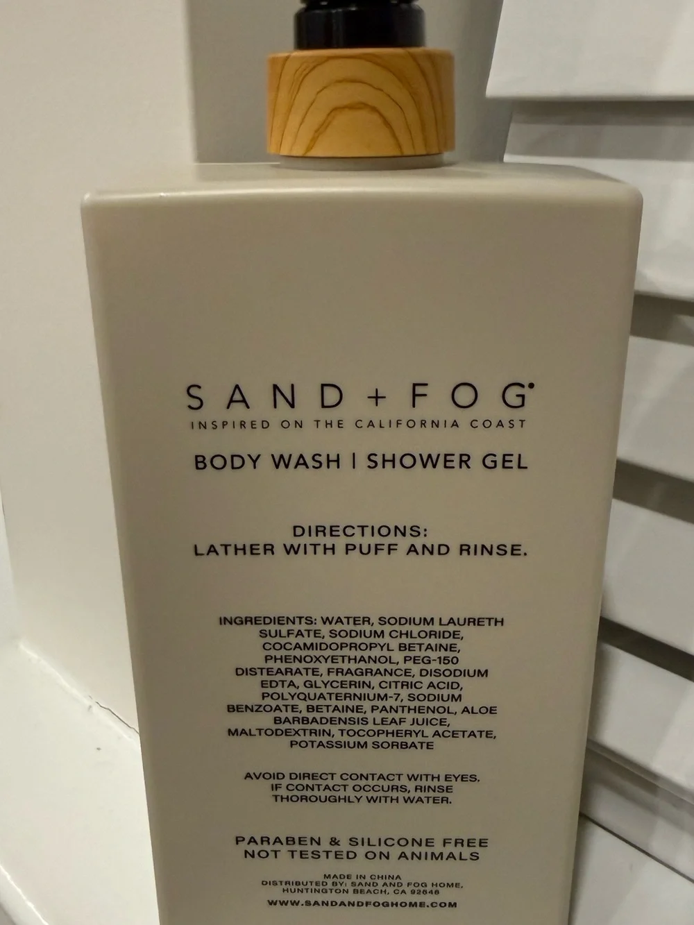 Sand + Fog | Vanilla Coconut Body Wash | 32 FL OZ 🥥
